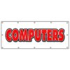 Signmission COMPUTERS BANNER SIGN computer repair signs tech virus fix computer B-120 Computers